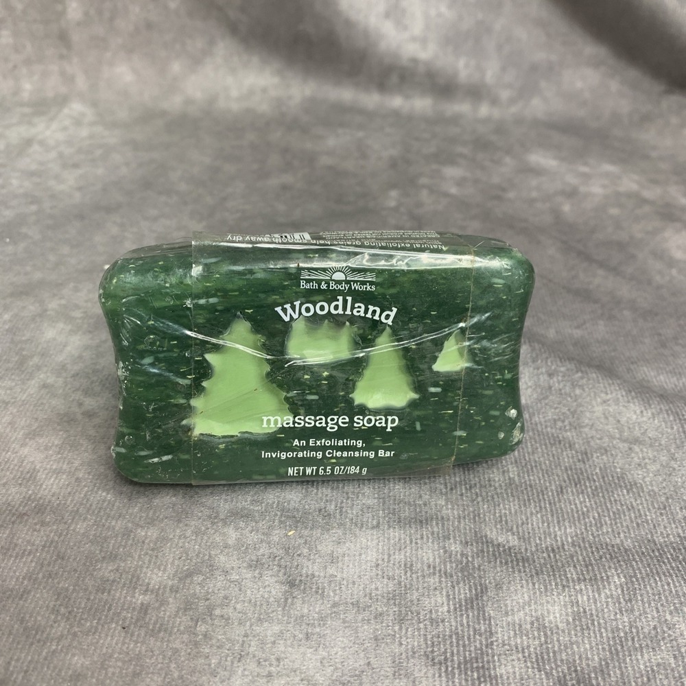 Bath And Body‎ Works Woodland Massage Soap Sealed  Discontinued